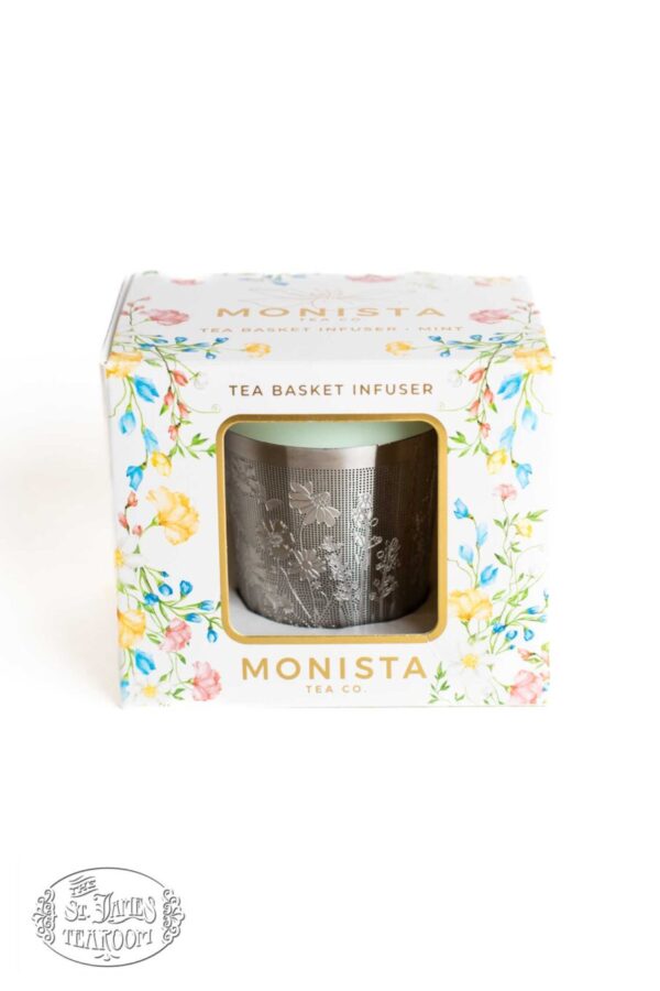 Beautiful Tea Basket Infuser. Mint. St. James SHOP