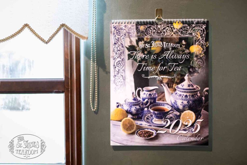 St James Tearoom Online Tea Shop Gift Shop - 2025 Uplifting Calendar