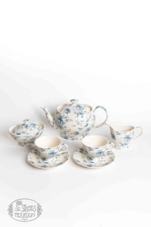 OnlineTeaShopGiftforTeaLoversBlueRoseToileWholeSet