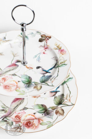 Songbird Scallop Two-Tier Tray - Image 2