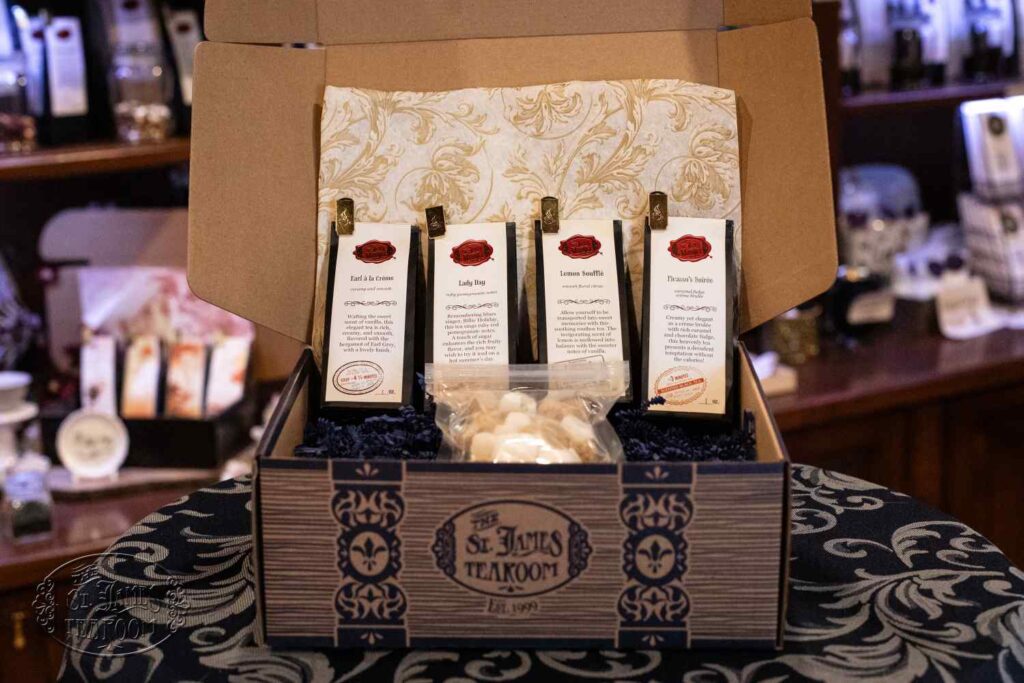 St. James Tearoom Online Tea Shop and Gift Shop - St. James Favorites Tea Gift Set