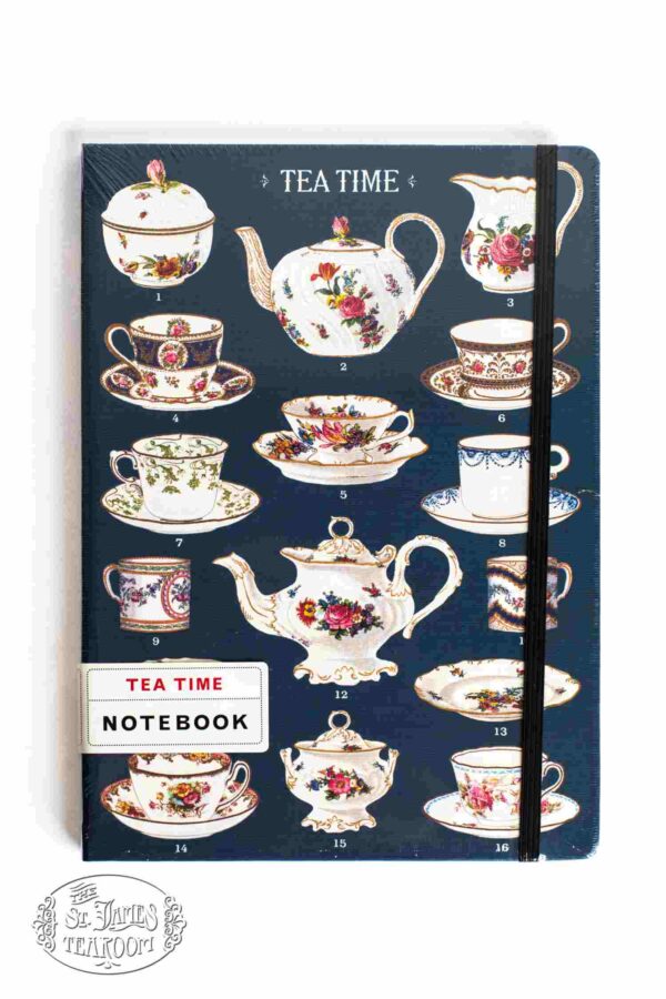 St.James Online Teashop Gifts for Tea Lovers Tea note book vintage