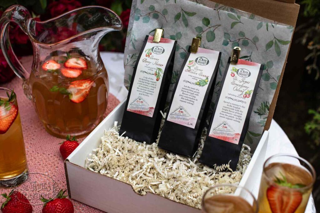 St. James Tearoom Online Tea Shop Iced Teas for Summer - Longing for Oolongs Tea Package