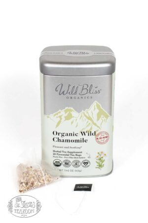 St.James Online Teashop Sachets Organic Chamomile Tea sachets - Caffeine Free Calming Herbal Support
