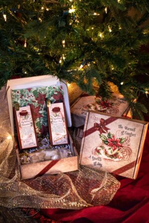 St James Tearoom Online Tea Shop - Comfort and Joy Tea Gift Package Under Tree