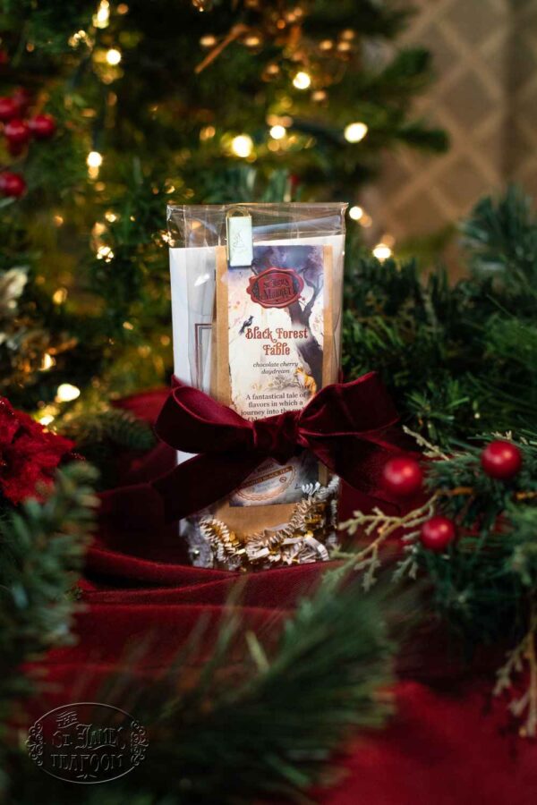 St James Tearoom Online Tea Shop - Tea and Chocolate Bundle Cherry Black Under Tree